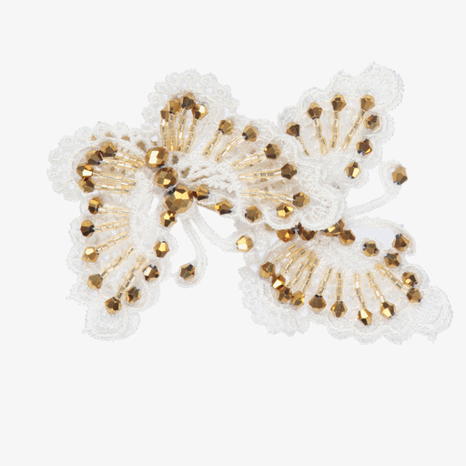 Sienna Likes To Party-Butterfly Hair Clip (11cm) | Childrensalon