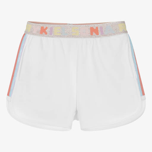 Sonia Rykiel Paris-Teen Girls White Cotton Jersey Shorts | Childrensalon