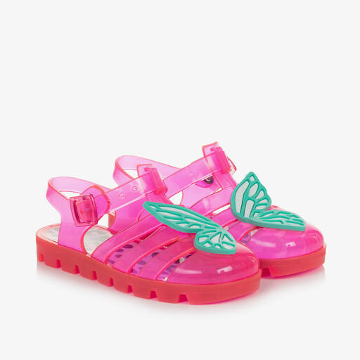 Sophia Webster Mini-LOL Surprise Gelee-Sandalen für Mädchen in Pink | Childrensalon