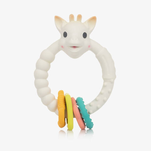 Sophie la Girafe-Baby Rubber Teething Ring (10cm) | Childrensalon