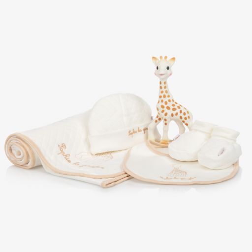 Sophie la Girafe-Coffret cadeau en coton biologique | Childrensalon