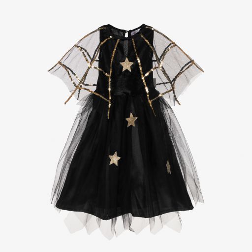 Souza-Черно-золотистое платье колдуньи | Childrensalon