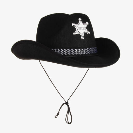 Souza-Black Sheriff Hat | Childrensalon