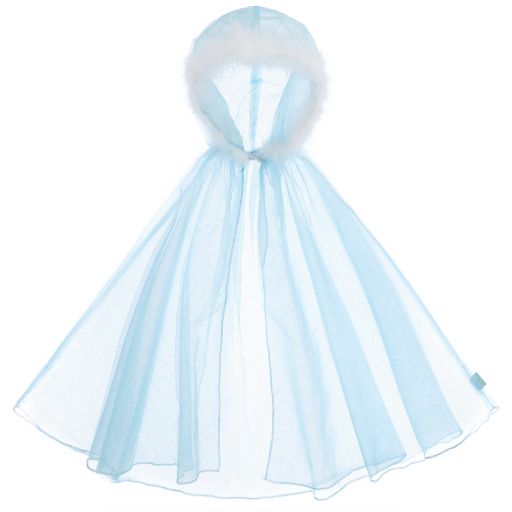 Souza-Cape de déguisement bleue Reine des glaces | Childrensalon