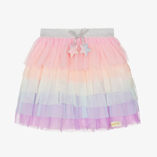 Souza-Girls Rainbow Tiered Tulle Skirt | Childrensalon