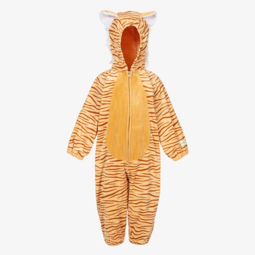 Souza-Оранжевый полосатый костюм «Тигр» | Childrensalon