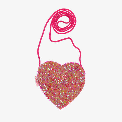 Souza-Pink Sequin Purse (11cm) | Childrensalon