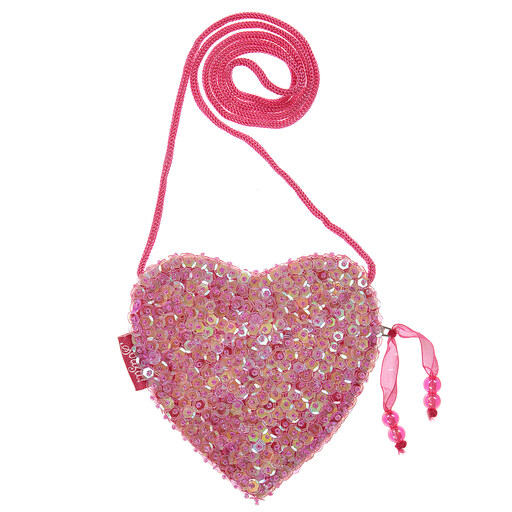 Souza-Розовая сумочка с пайетками (11см) | Childrensalon