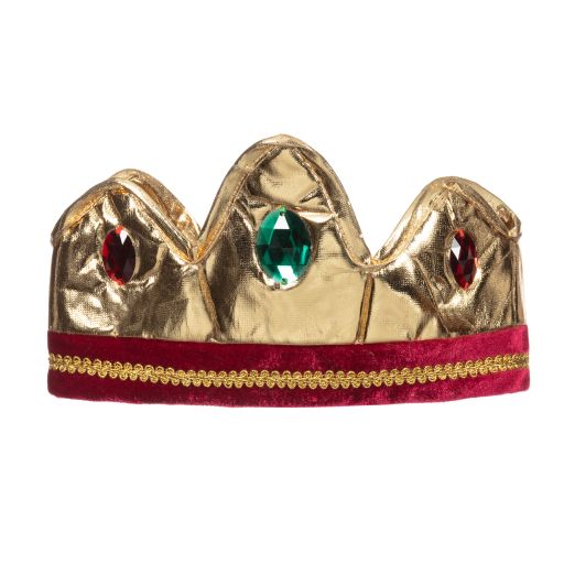 Souza-Red & Gold Dressing-Up Crown | Childrensalon
