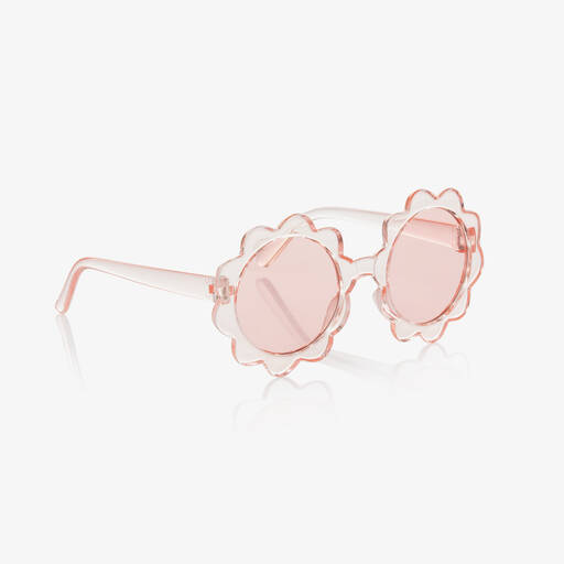 Stella Cove-Girls Pink Flower Sunglasses | Childrensalon