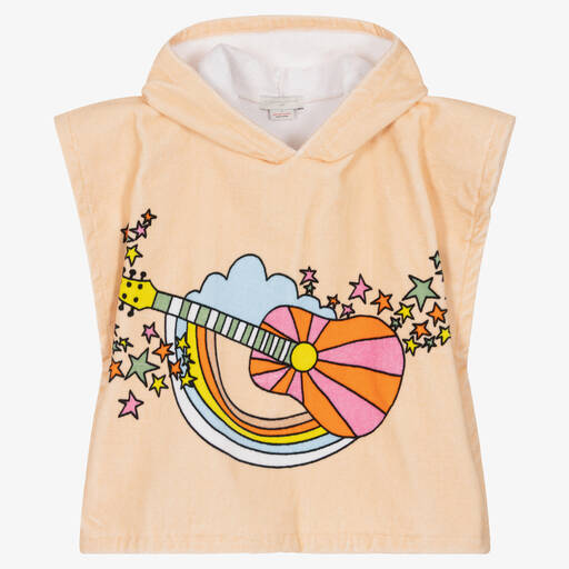 Stella McCartney Kids-Розовое полотенце с капюшоном | Childrensalon
