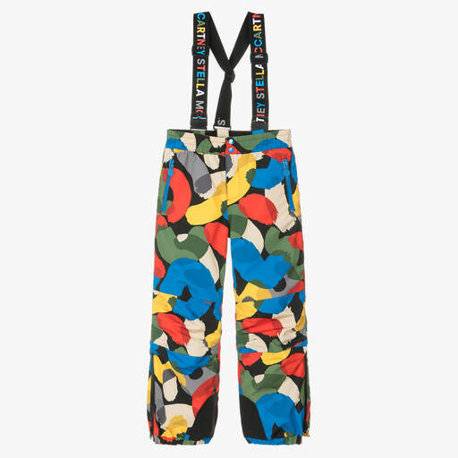 Stella McCartney Kids-Разноцветные лыжные брюки | Childrensalon