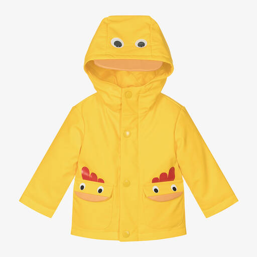 Stella McCartney Kids-Yellow Chick Raincoat  | Childrensalon