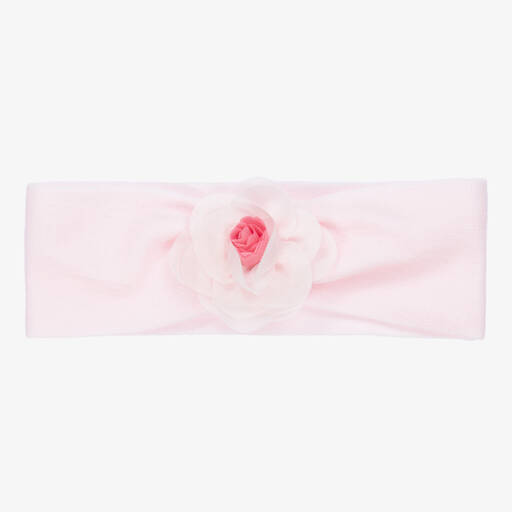 Story Loris-Розовая повязка с цветком для девочек | Childrensalon