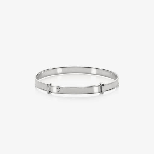 Tales From The Earth-Sterling Silver Extendable Bangle | Childrensalon