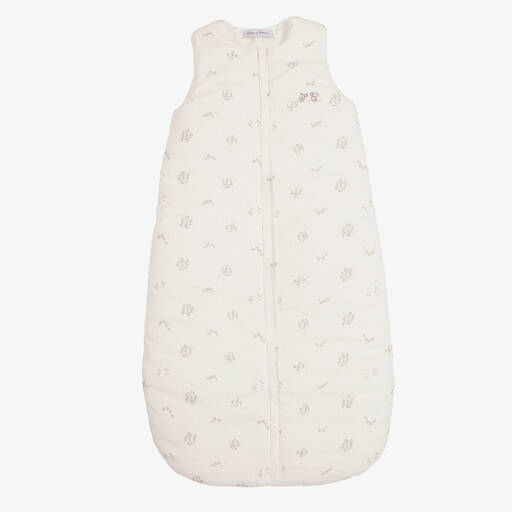 Tartine et Chocolat-Ivory Cotton Sleep Bag (85cm) | Childrensalon