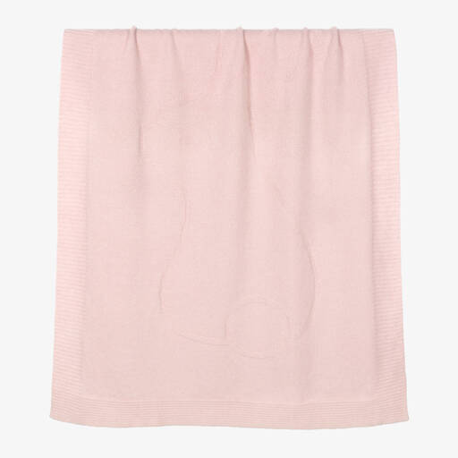 Tartine et Chocolat-Розовое кашемировое одеяло (100см) | Childrensalon