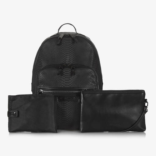 TIBA + MARL-Black Changing Backpack (42cm) | Childrensalon