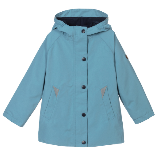 Töastie-Blue Waterproof Raincoat | Childrensalon