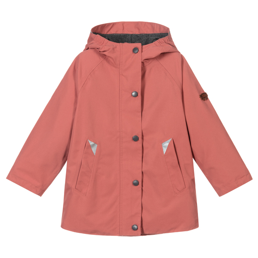 Töastie-Pink Waterproof Raincoat | Childrensalon