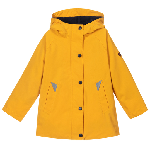 Töastie-Yellow Waterproof Raincoat | Childrensalon