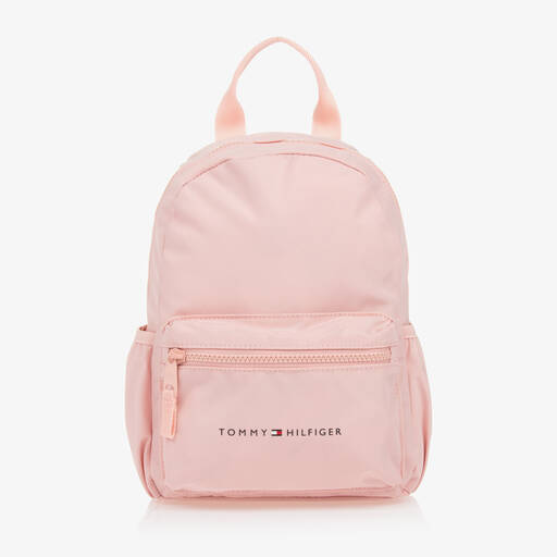 Tommy Hilfiger-Pink Mini Backpack (29cm)  | Childrensalon