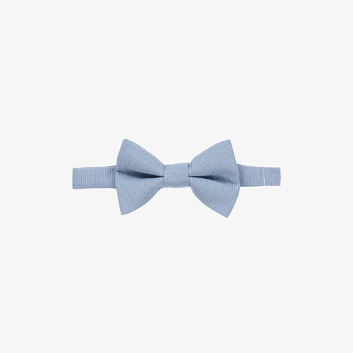Tutto Piccolo-Boys Blue Cotton Bow Tie | Childrensalon