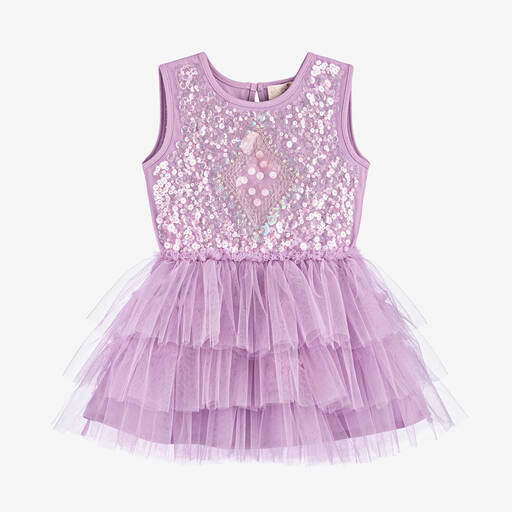 Tutu du Monde-Baby Girls Lilac Purple Tutu Dress | Childrensalon