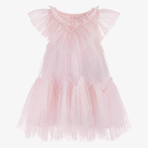 Tutu du Monde-Baby Girls Pink Tulle Dress | Childrensalon