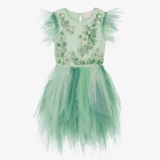 Tutu du Monde-Girls Green Forest Fairy Tutu Dress | Childrensalon