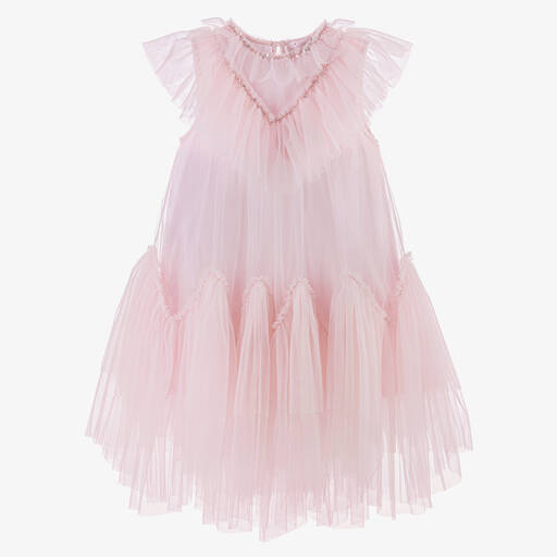 Tutu du Monde-Girls Pink Tulle Dress | Childrensalon