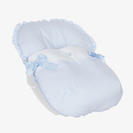 Uzturre-Blue Car Seat Baby Nest (75cm) | Childrensalon