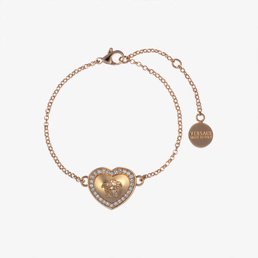 Versace-Armband mit Medusa-Herz (26 cm) | Childrensalon