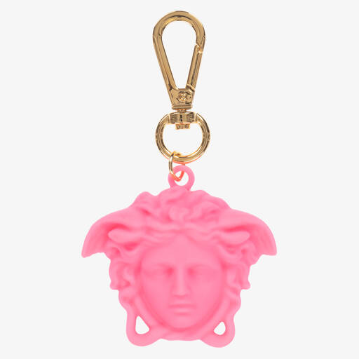 Versace-Pink Medusa Keyring (12cm) | Childrensalon