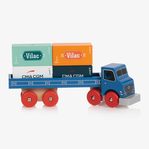 Vilac-Wooden Transporter Toy (24cm) | Childrensalon
