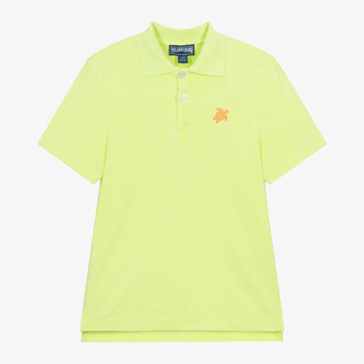 Vilebrequin-Boys Green Polo Shirt | Childrensalon