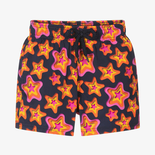 Vilebrequin-Boys Star Pattern Swim Shorts | Childrensalon