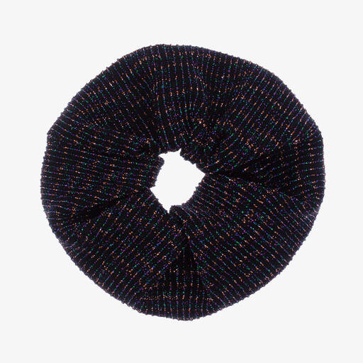 Wauw Capow-ربطة شعر لون أسود غليتر للبنات | Childrensalon