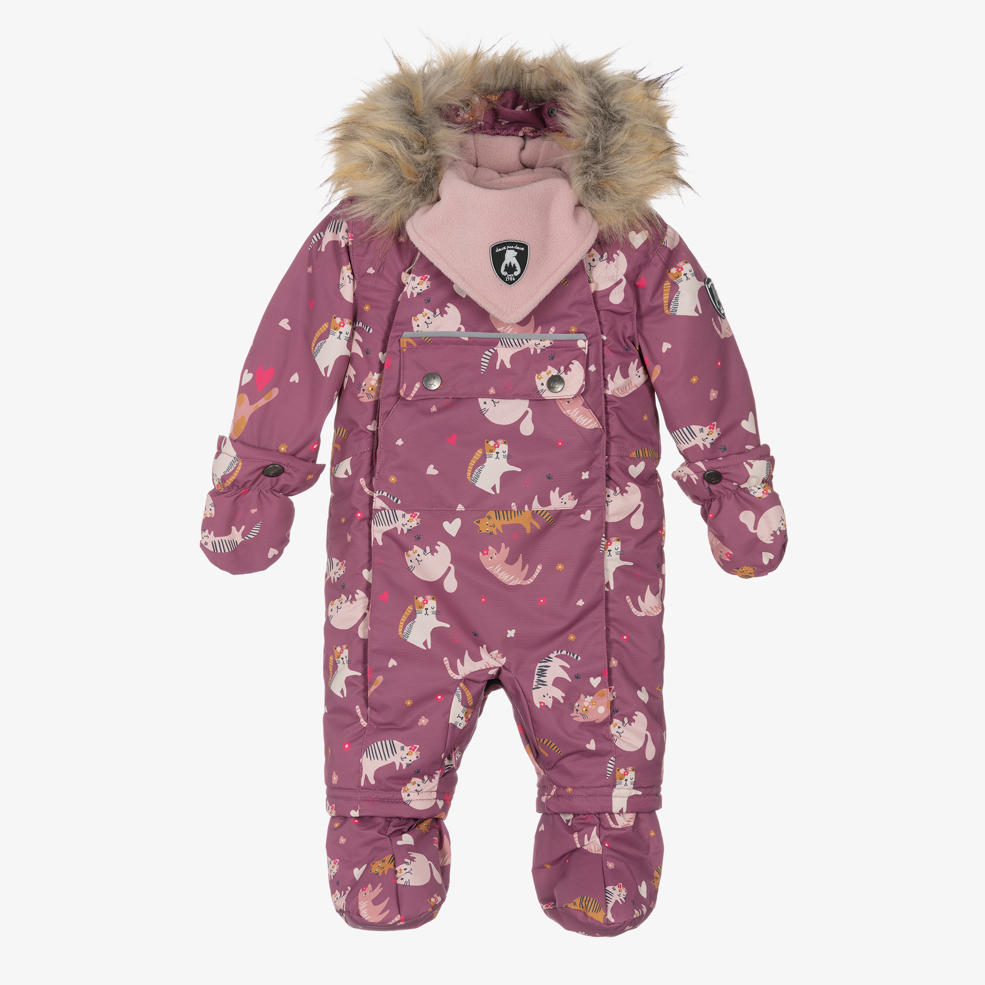 Girls sales snowsuit set