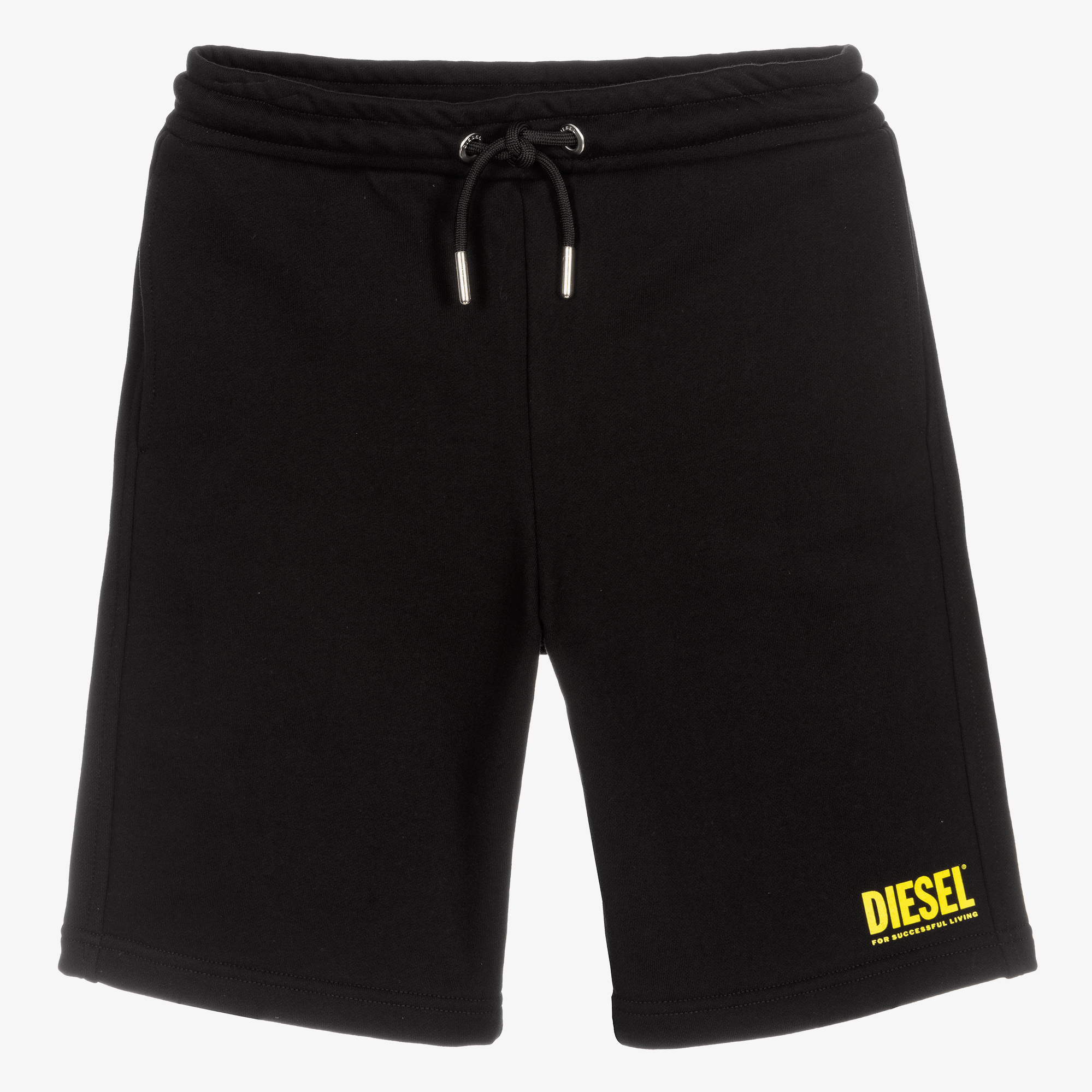 Diesel - Teen Grey Logo Shorts | Childrensalon