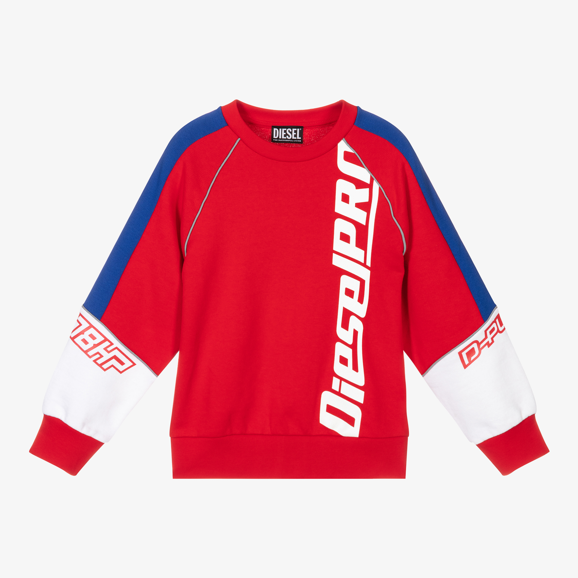 diesel red sweatshirt