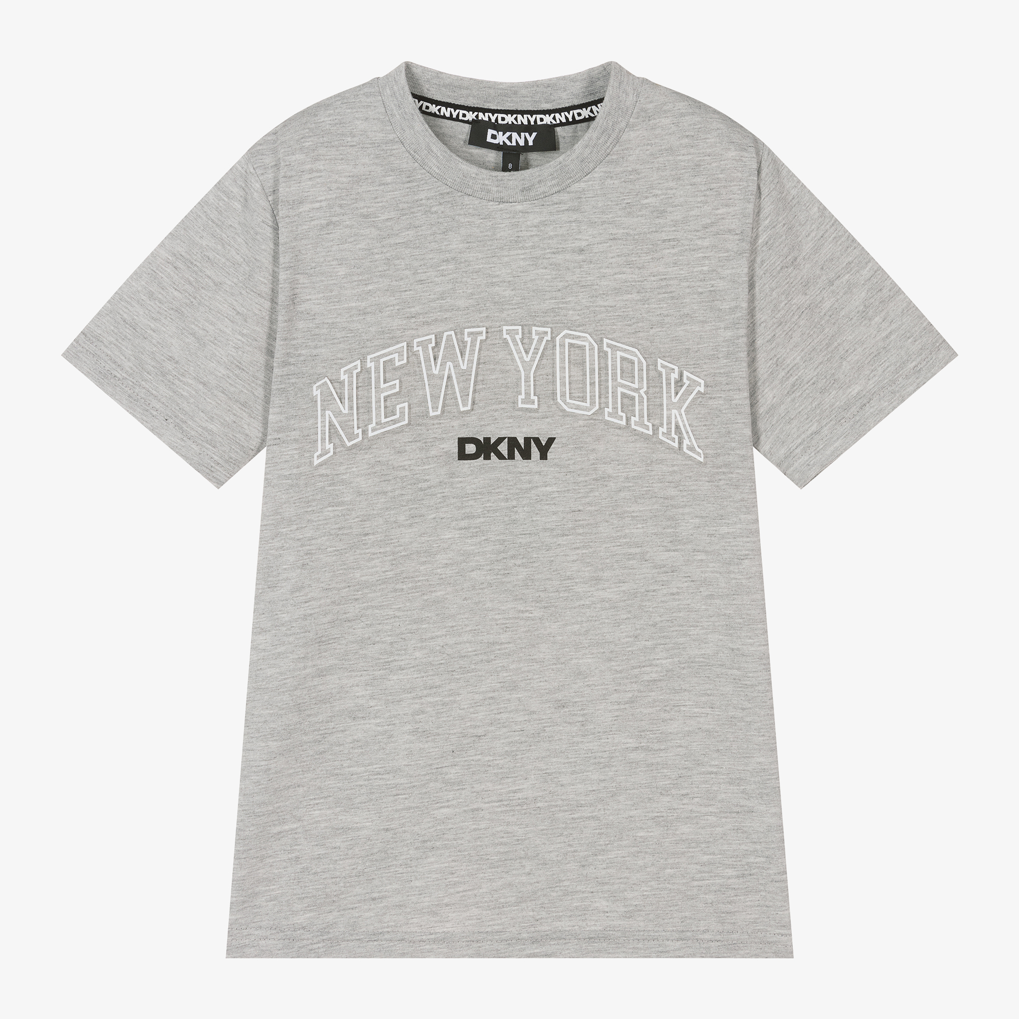 DKNY Boys Grey New York T Shirt