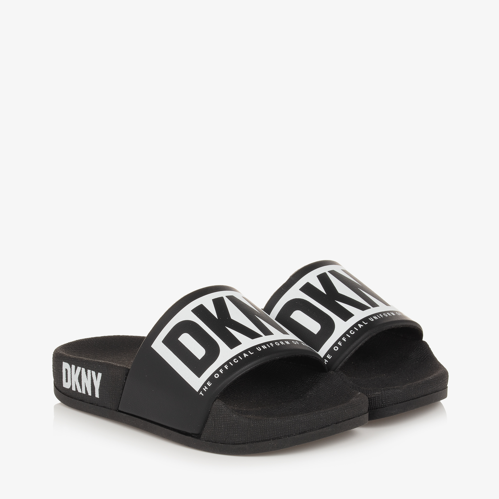 Dkny cheap black slides