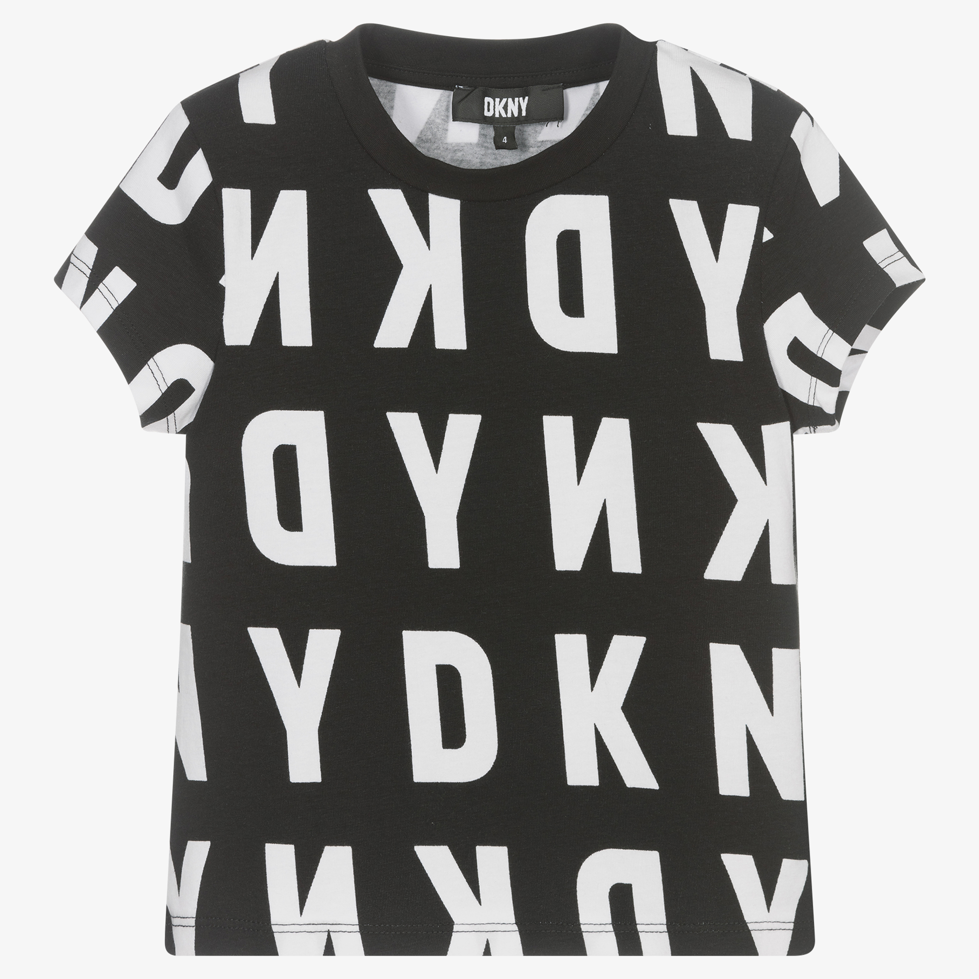 dkny black and white top