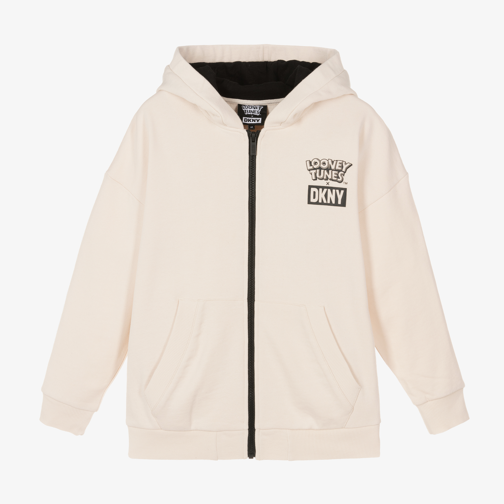 Dkny fluffy hot sale hoodie