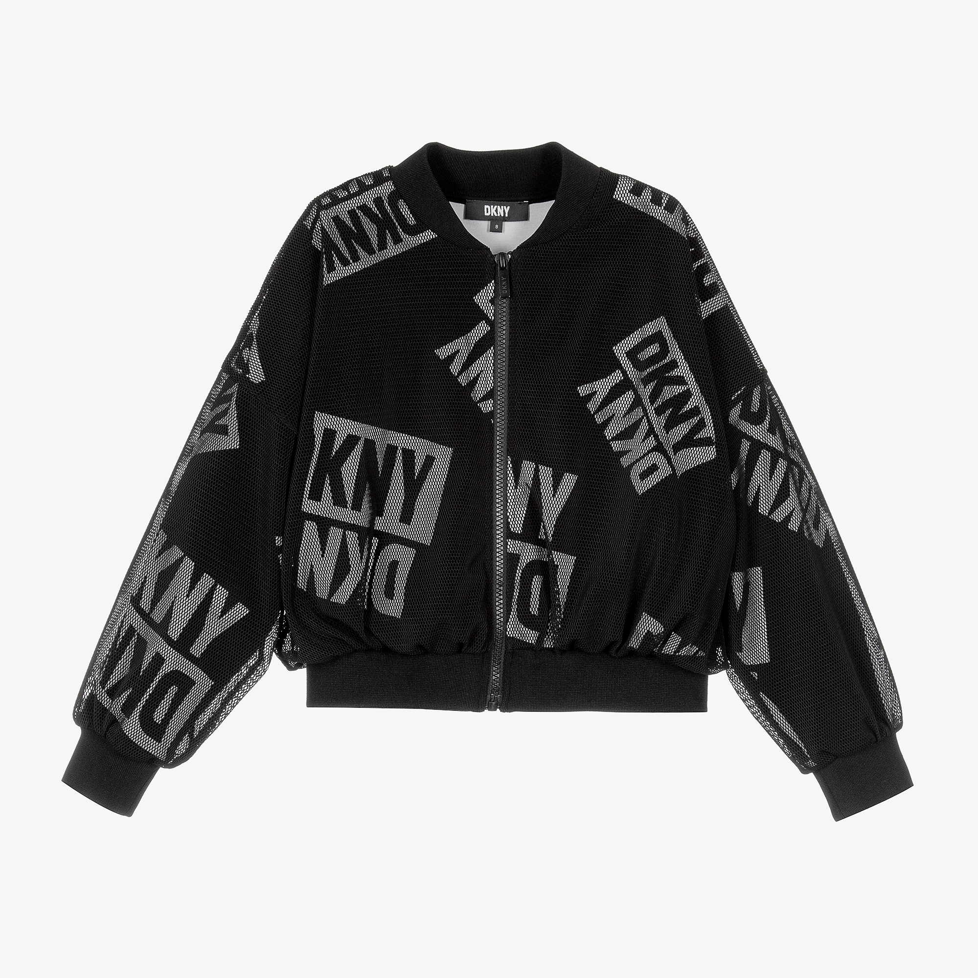 DKNY - Teen Girls Silver Puffer Coat | Childrensalon