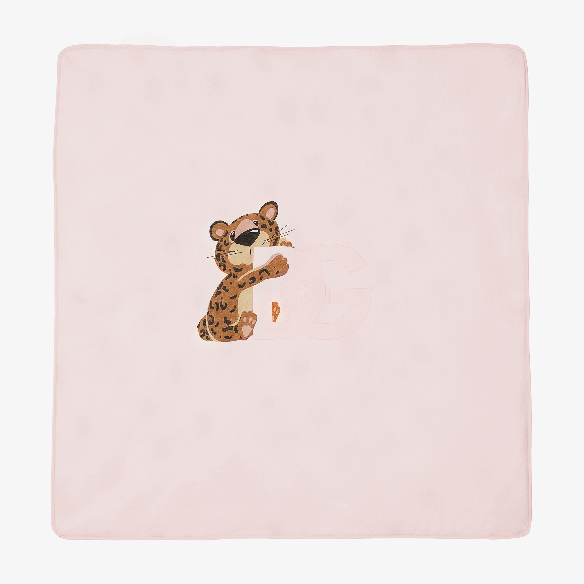 Dolce & Gabbana - Baby Girls Pink Logo Blanket (78cm) | Childrensalon