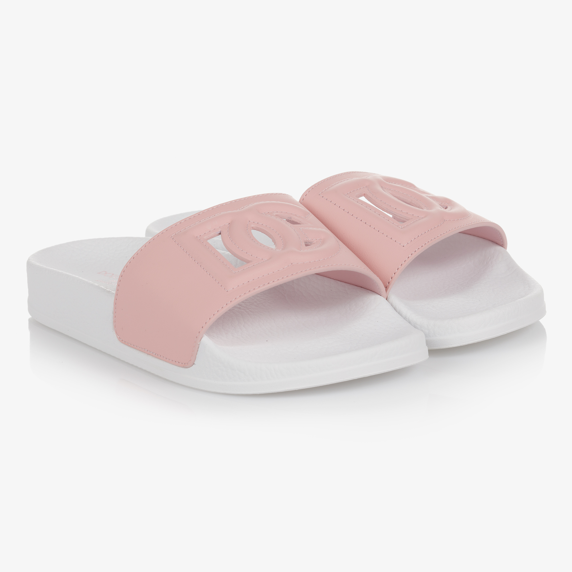 girls pink sliders