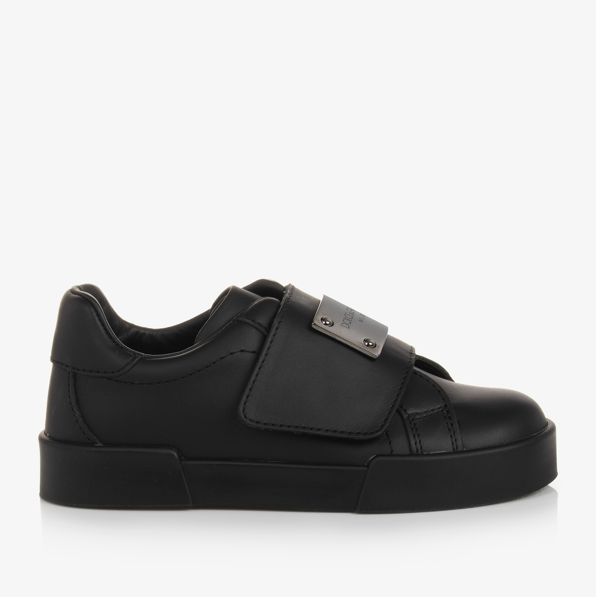 Balenciaga - Black Logo Speed Trainers | Childrensalon