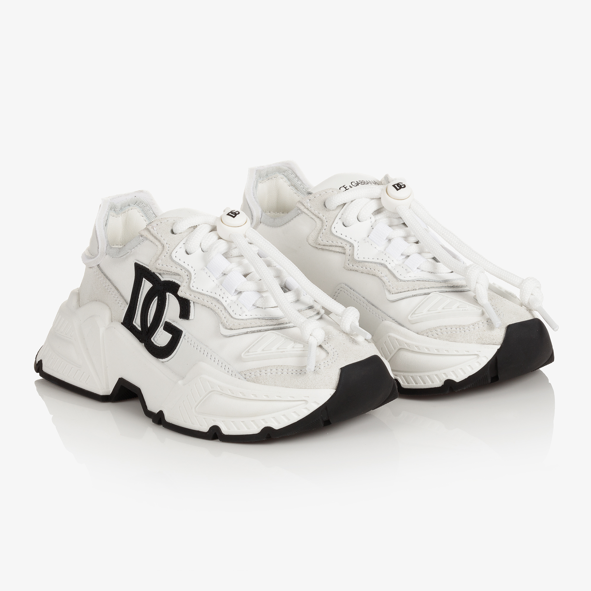 Dolce & Gabbana - Teen White Daymaster Trainers | Childrensalon